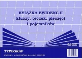 Druki samokopiujące Typograf książka ewidencji klu