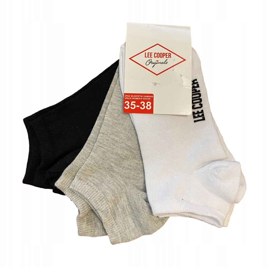 Skarpety stopki Lee Cooper 35-38 3 pary