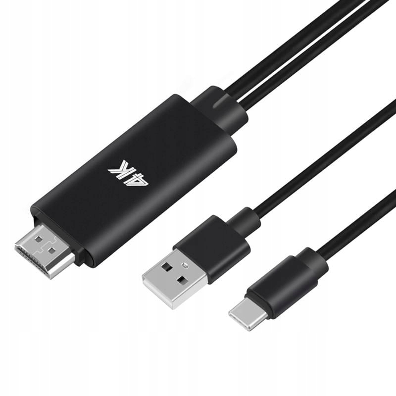 Купить Видеокабель USB Type-C — HDMI 4K для смартфона, ноутбука: отзывы, фото, характеристики в интерне-магазине Aredi.ru