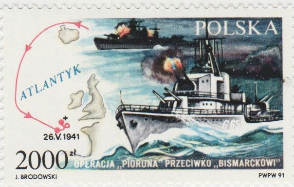 Polska Fi. 3184** Operacja Piorun-Bismarck