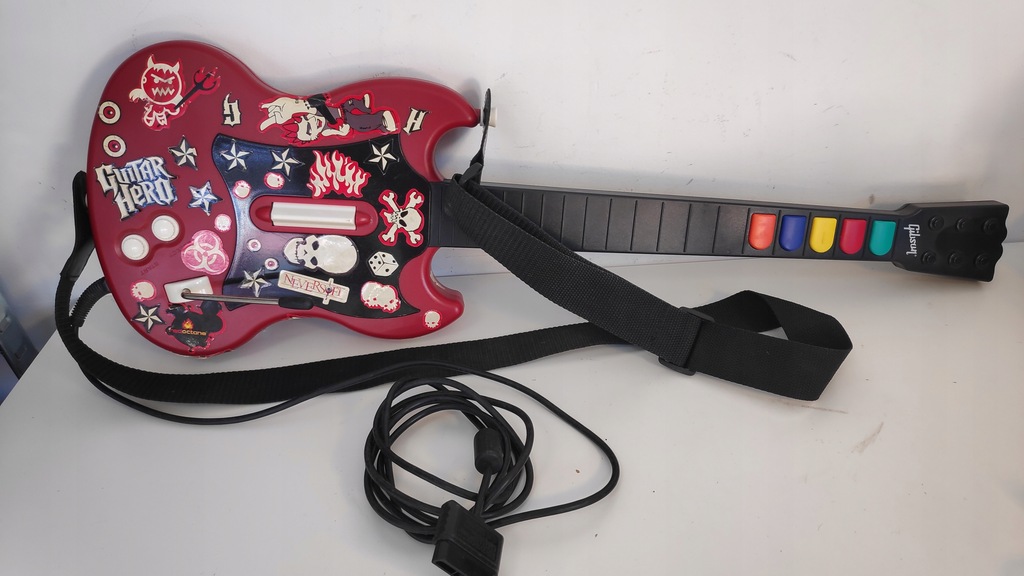 PS2 Gitara Red Octane PSLGH