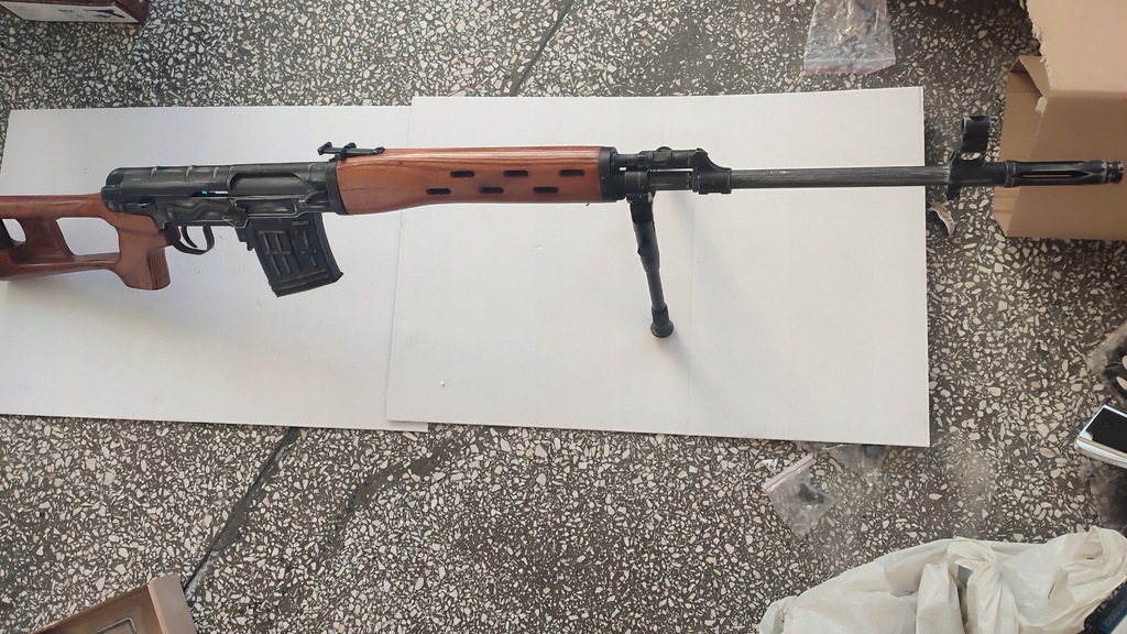 Replika snajperki ASG SWD SVD Dragunov-spereżynowy "no name"- 420 fps