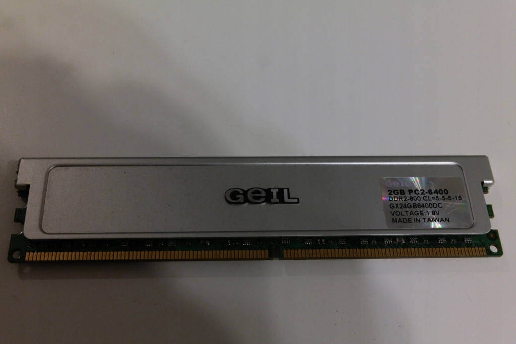 Pamięć RAM GEIL 2GB DDR2 800 PC2-6400