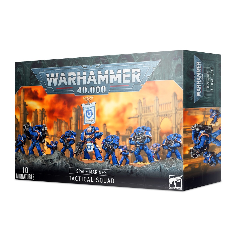 Warhammer Space Marines Tactical Squad