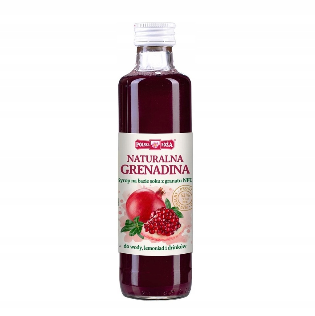 SYROP DO DRINKÓW I KOKTAJLI GRENADINA 250 ml - POL