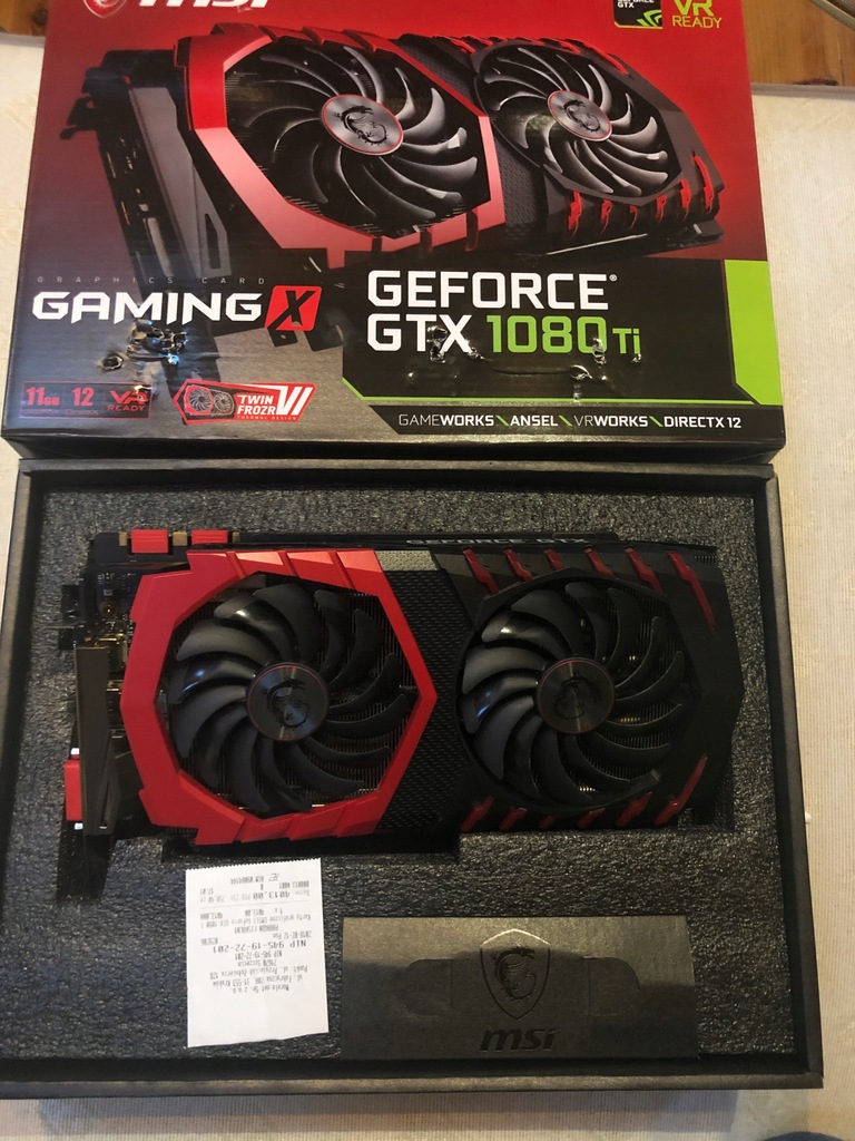 MSI GeForce GTX 1080 Ti GAMING X 11G z morele.net