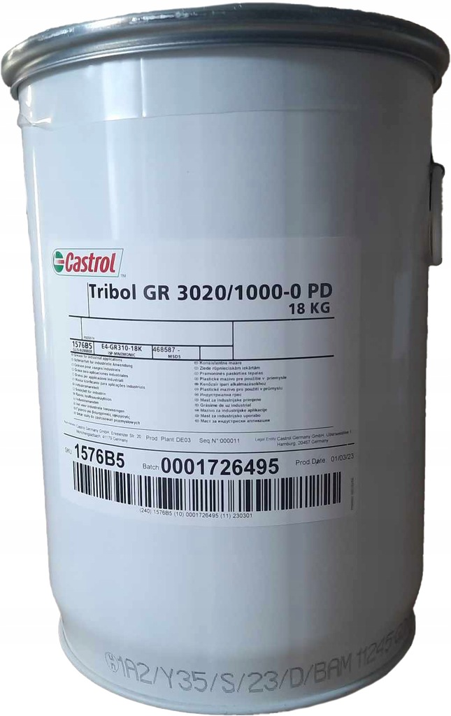 Castrol Tribol GR 3020/1000-0 PD 18kg