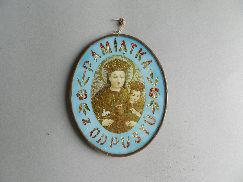 STARY OBRAZEK MATKA BOSKA TUCHOWSKA ODPUST TUCHÓW