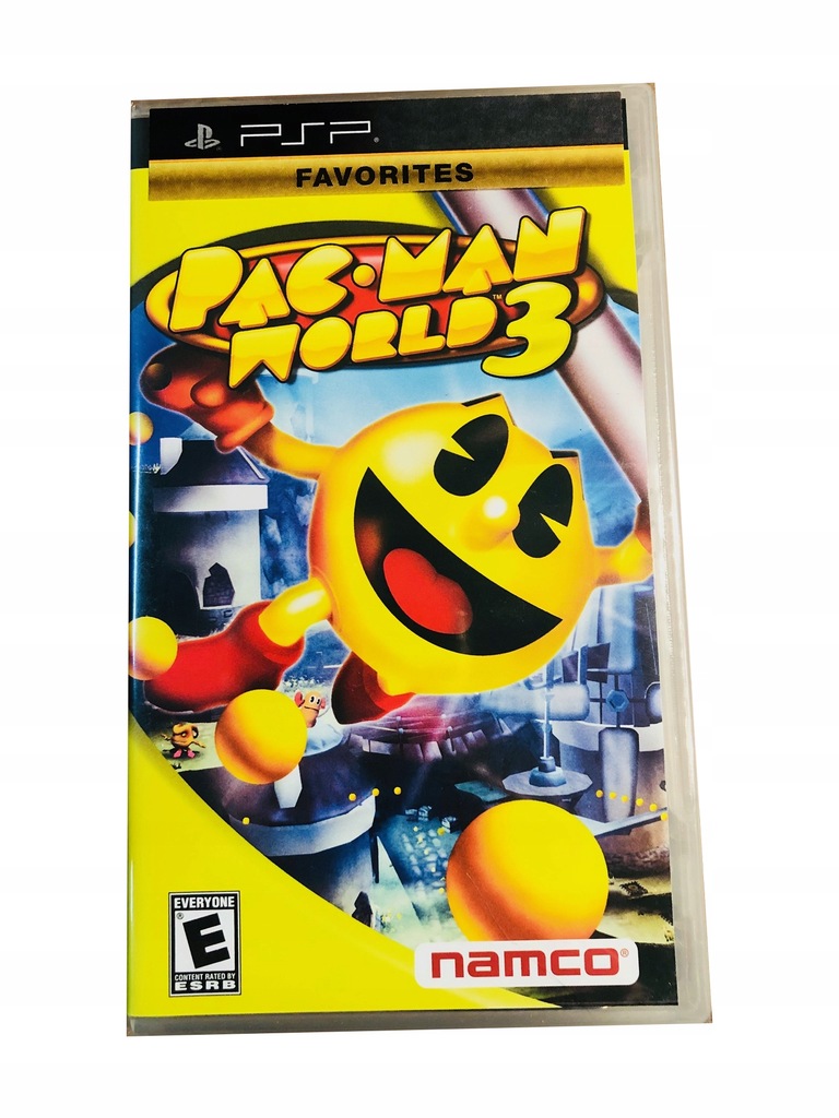 PAC-MAN WORLD 3 PSP NOWA W FOLII