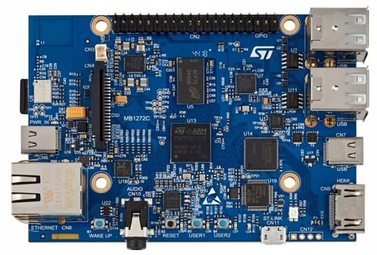 STM32MP157D-DK1 Discovery kit with STM32MP157D MPU + wyświetlacz