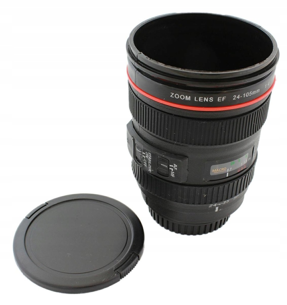 KUBEK OBIEKTYW CANON TERMICZNY SUPER GADŻET HIT (s