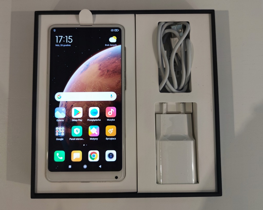 Smartfon Xiaomi Mi Mix 2S 6/64GB biały, gwar, etui