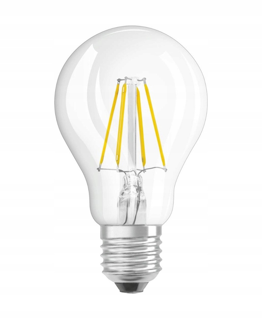 Купить 6 светодиодных ламп накаливания E27 4 Вт 2700 К 470 лм OSRAM: отзывы, фото, характеристики в интерне-магазине Aredi.ru