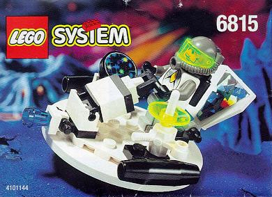 KLOCKI LEGO LEGOLAND VINTAGE ZESTAW 6815 Hovertron SPACE KOSMOS Exploriens