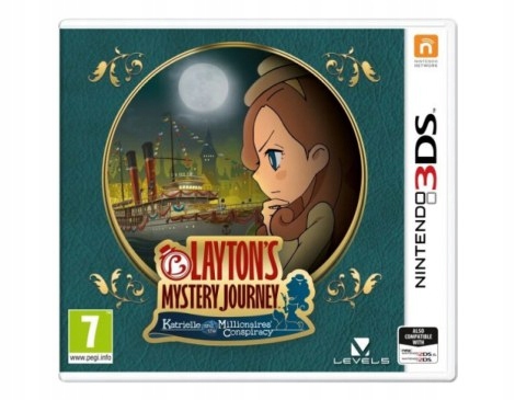 Gra Nintendo 3DS 2DS Layton's Mystery Journey