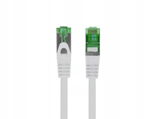 Patchcord cat.7 S/FTP LSZH CU 0.25m fluke passed szary