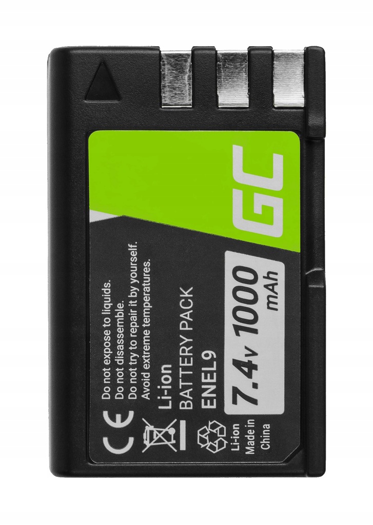 Bateria EN-EL9A do Nikon D40 D40X D60 D3000 D5000