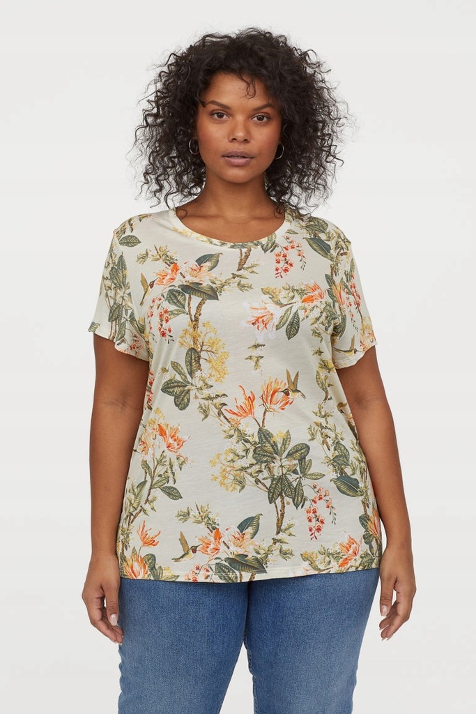 H&M+ Dżersejowy top 3xl 54/56 nowy