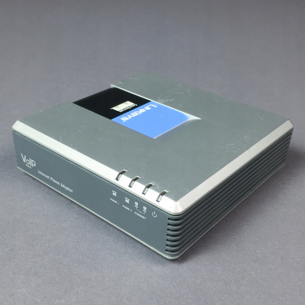 Linksys PAP2T Bramka VoIP Internet Phone adapter