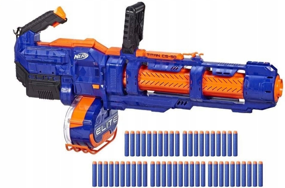 【最終値下げ】NERF TITAN CS-50 NERF – Nerf Elite Titan CS-50 - E2865 Sklep z zabawkami Kimland