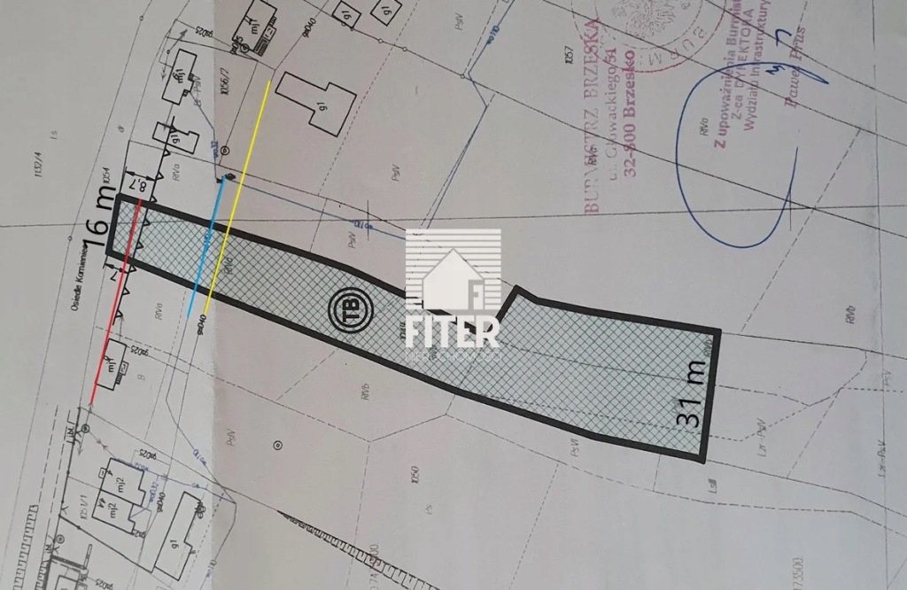 Działka, Okocim, Brzesko (gm.), 6800 m²