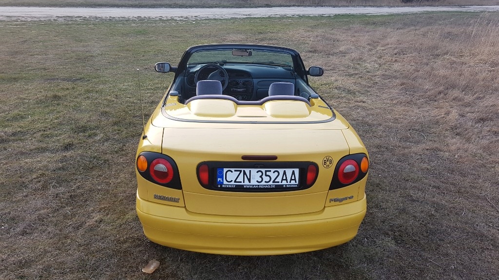 Renault Megane cabrio 1.6 98rok 7963276454 oficjalne