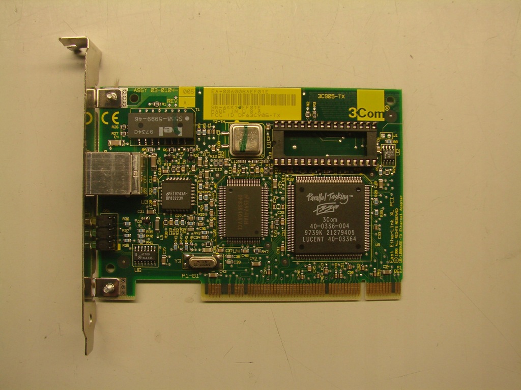 Adapter 3Com Fast EtherLink XL PCI 3C905-TX