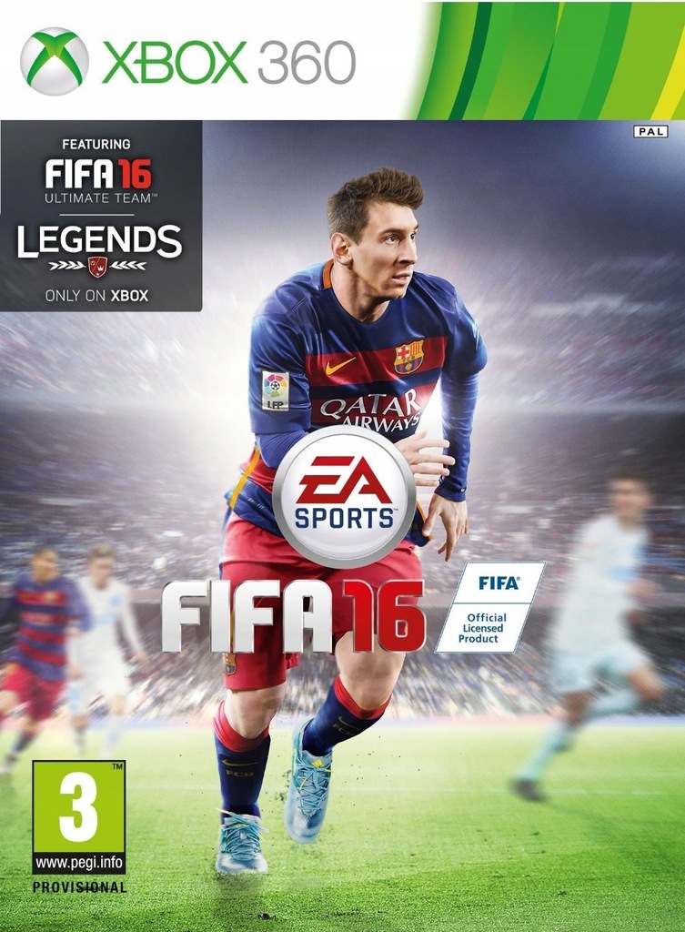 XBOX 360 FIFA 16 / SPORTOWA / PIŁKA NOŻNA