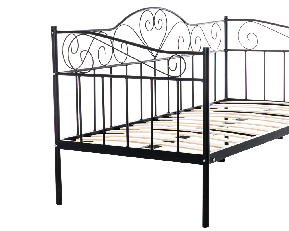 Lozko Metalowe Pojedyncze 90x200 Materac 17cm 548 15 Zl