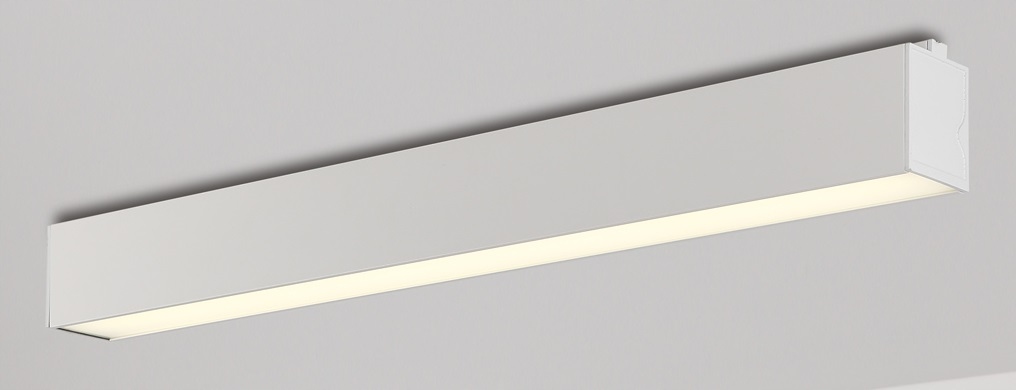 Lampa sufitowa LINEAR 1x18W LED biała nowoczesna