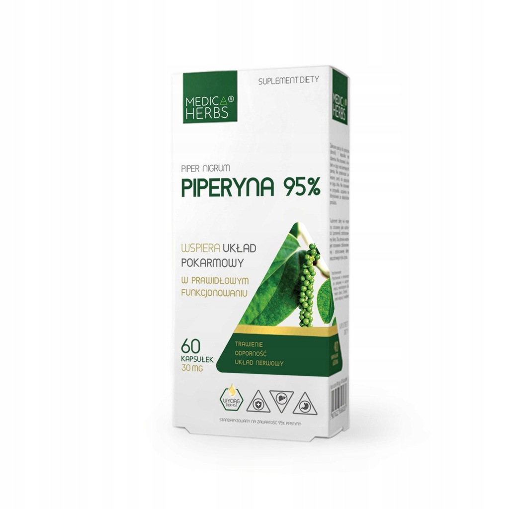 PIPERYNA 95% 30mg Medica Herbs ODPORNOŚĆ