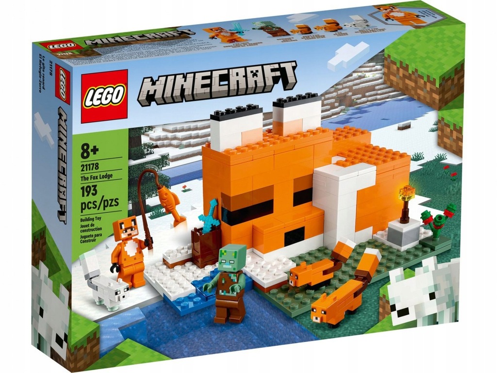 LEGO 21178 Minecraft Siedlisko lisów