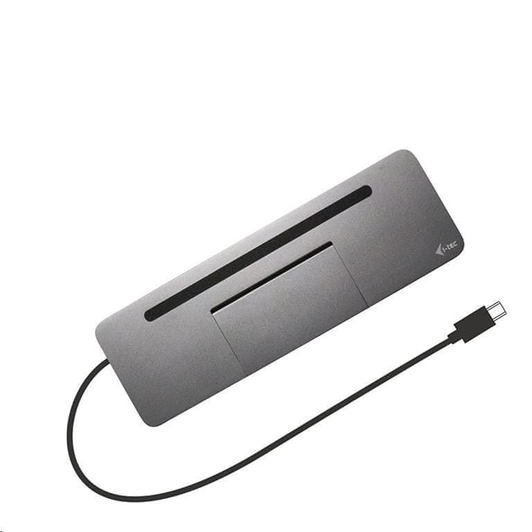Stacja dokująca i-tec USB-C Metal Ergonomic 4K 3x DP HDMI VGA LAN Audio PD