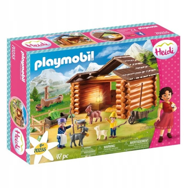 PLAYMOBIL 70255 HEIDI ZAGRODA DLA KÓZ PIOTRKA