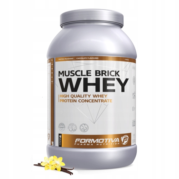 Formotiva Muscle Brick Whey - 2100g wanilia