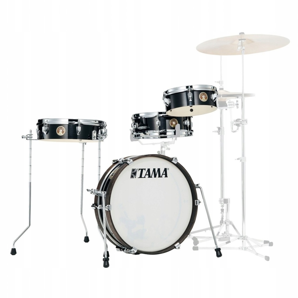 Tama Club-Jam Pancake 18' 4pc Shell pakiet, Hairline Black