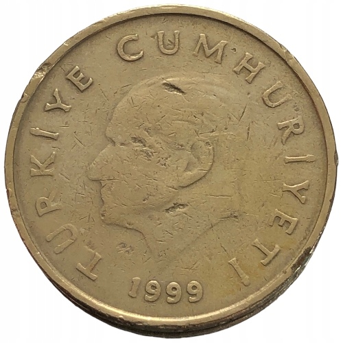 66727. Turcja, 50 000 lir, 1999r.