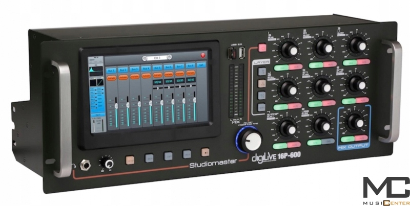 Studiomaster Digilive 16P-600 - powermikser