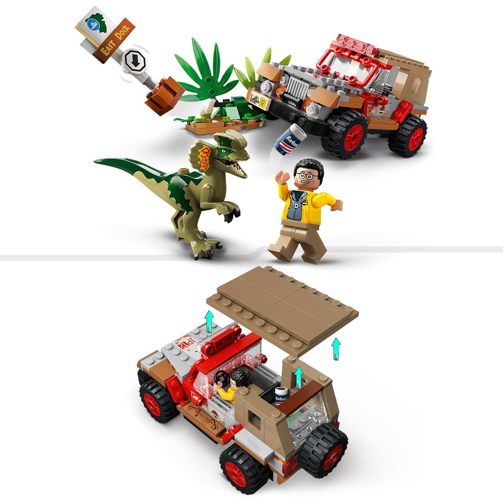 Купить LEGO Jurassic World 76958 Засада дилофозавра: отзывы, фото, характеристики в интерне-магазине Aredi.ru