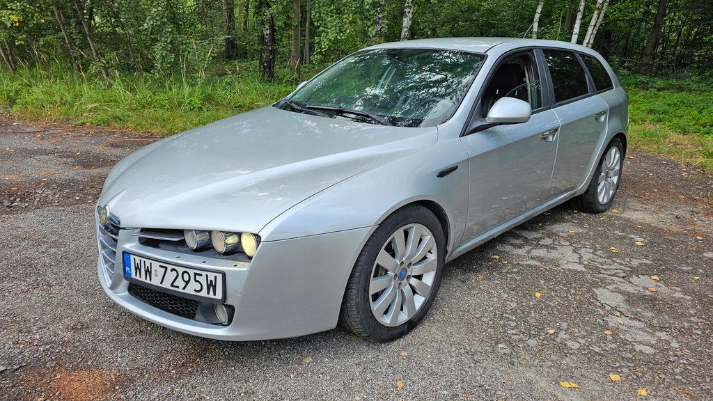 Alfa 159 SW 2.4jtd 2kplKół Kevlar 270KM skóry 3strefyKlimatronik Alu18