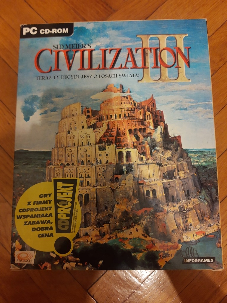 Civilization III 3 PC Big Box Polski