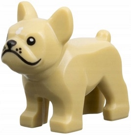 LEGO Zwierzęta - Pies / Bulldog Francuski 29602pb01 NOWY