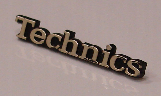TECHNICS - LOGO ZNACZEK NAPIS EMBLEMAT - ORYGINAŁ