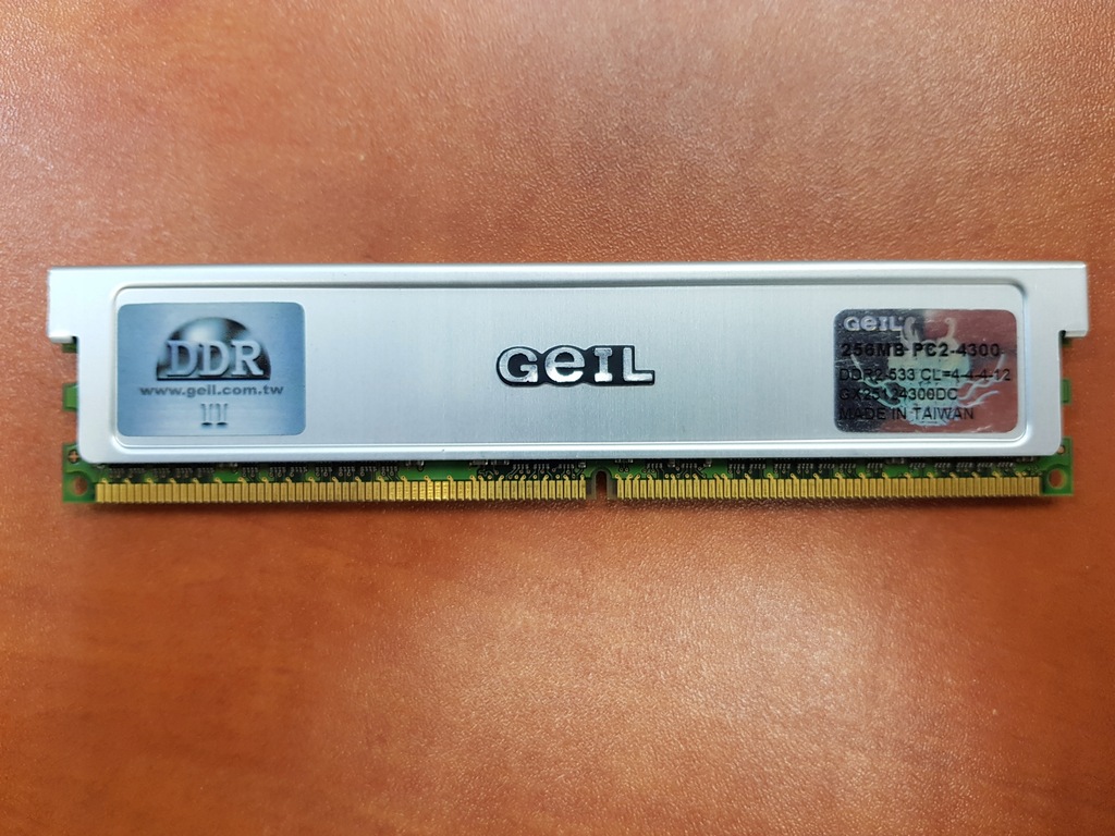 Pamięć RAM Geil 256MB DDR2