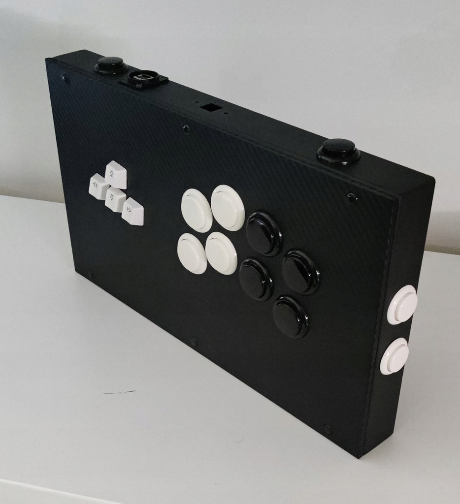 Arcade stick MIXBOX WASD /SANWA/Kailh/Carbon mod! 12330234089