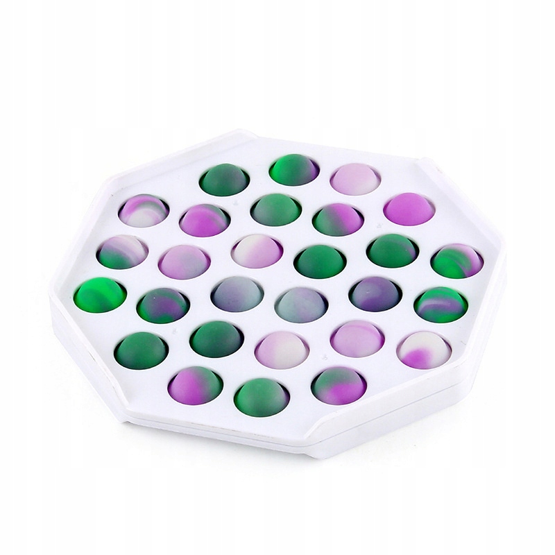 Push Bubble Pop It Fidget Sensory Toy Ośmiokąt