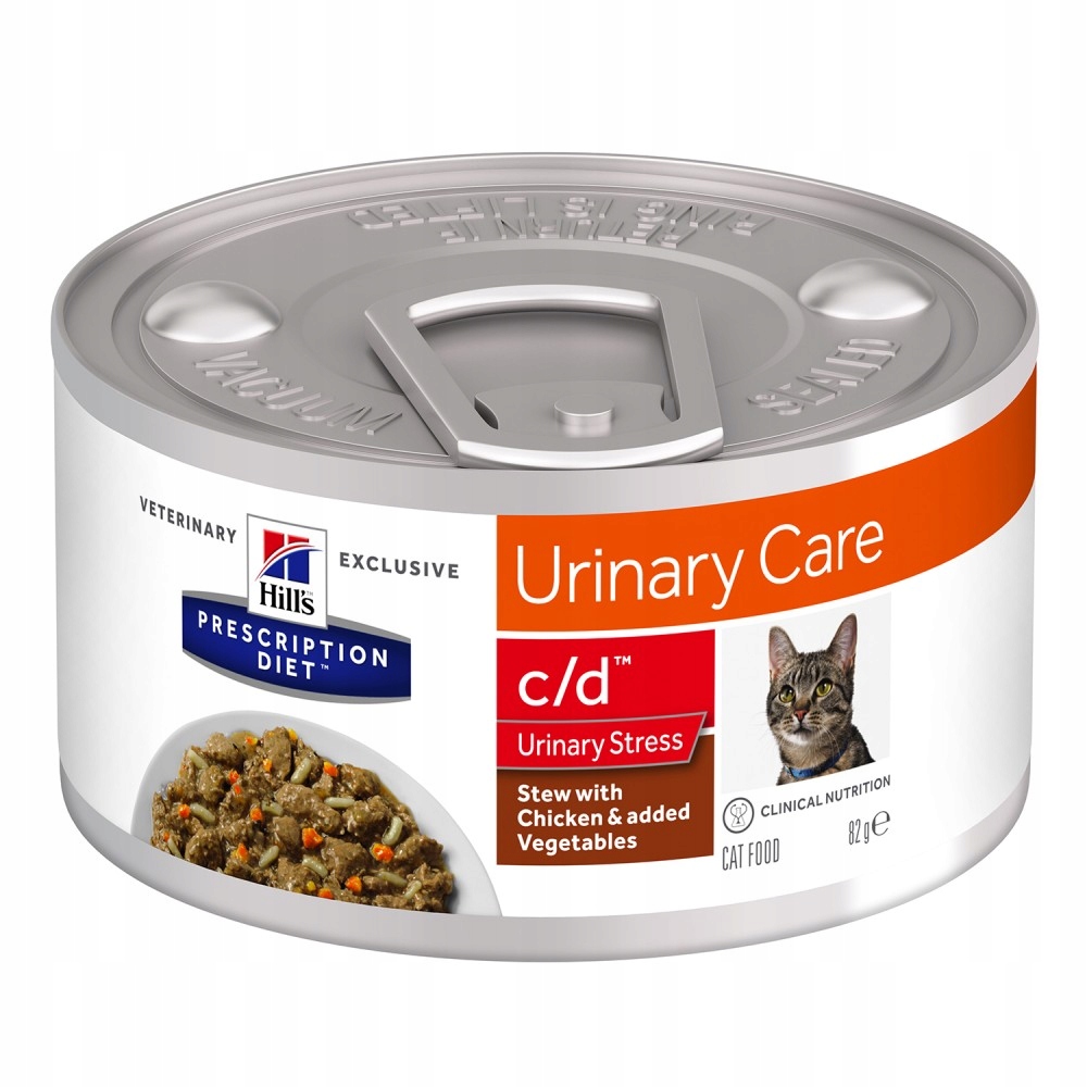 Hill's PD Feline c/d Urinary Stress Stew puszk 82g