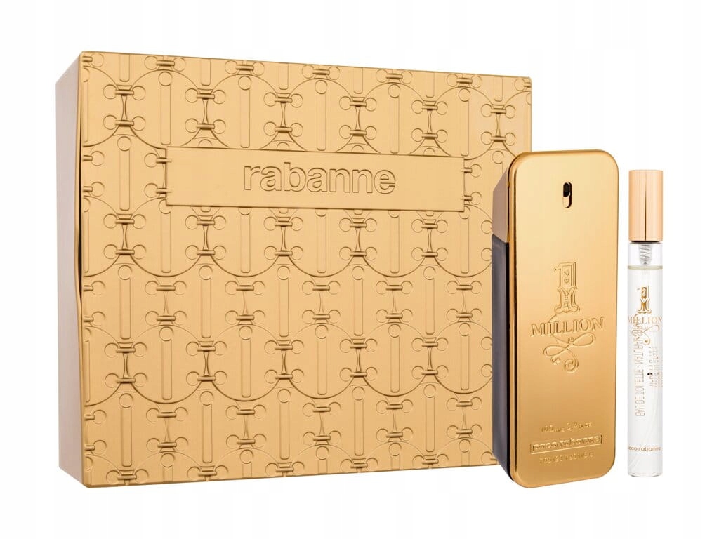 Paco Rabanne 1 Million zestaw woda toaletowa 100 ml + woda toaletowa 10 P2