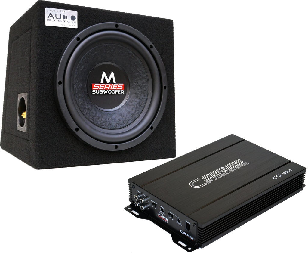 Audio System M10 +CO100.2 320W RMS dlaWymagających