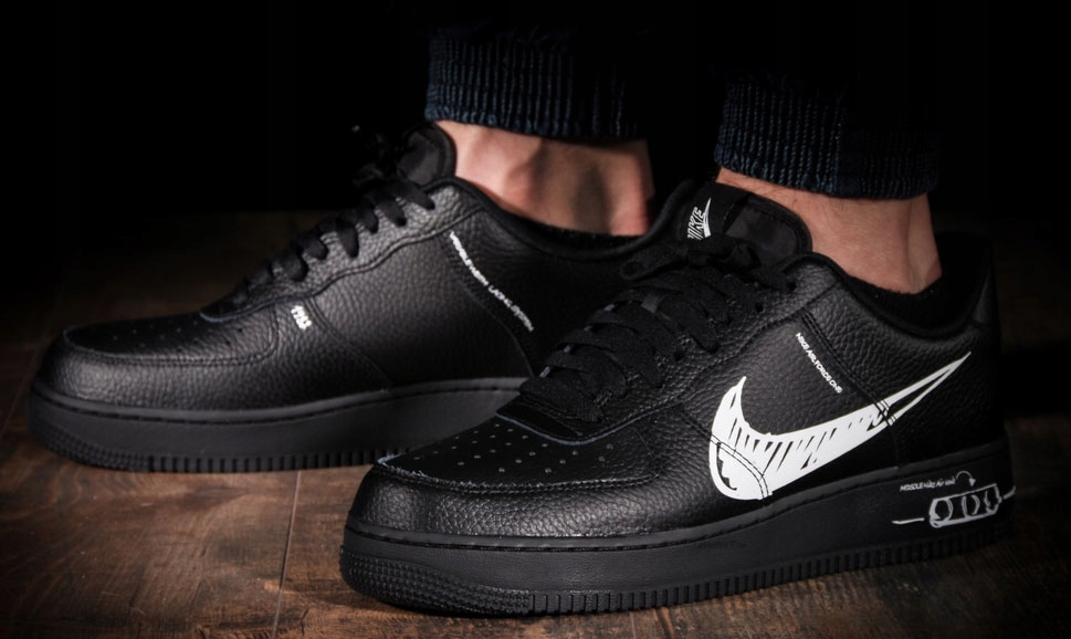 Купить КРОССОВКИ NIKE AIR FORCE 1 LV8 UTILITY CW7581 001 r42.5: отзывы ...